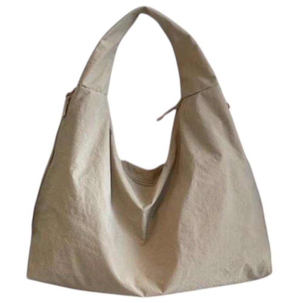 Awesome cream slouchy crescent shoulder bag - large capacity - New!